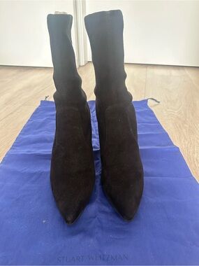 Stuart Weitzman Power Bootie 75